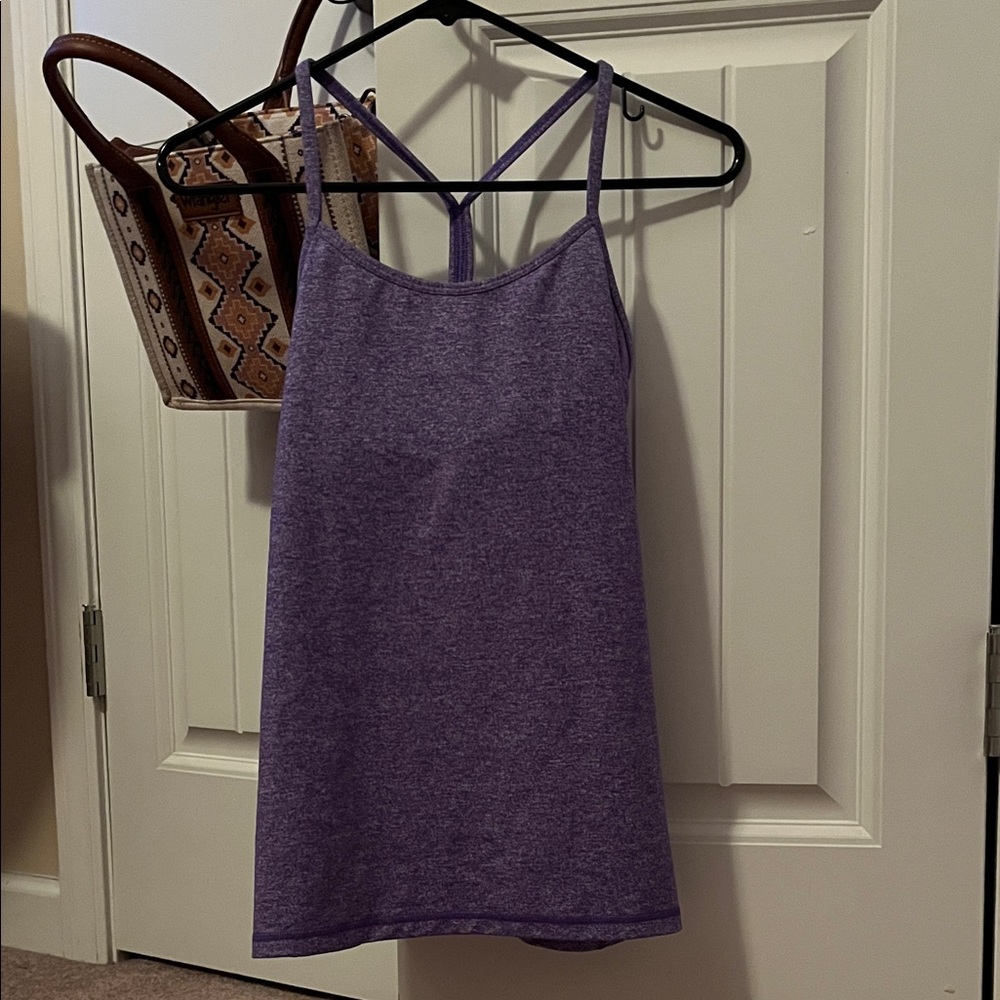 lululemon athletica Purple Strappy Camisole